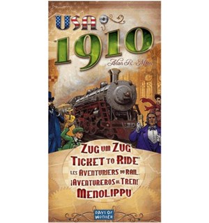 Ticket to Ride USA 1910 Expansion 